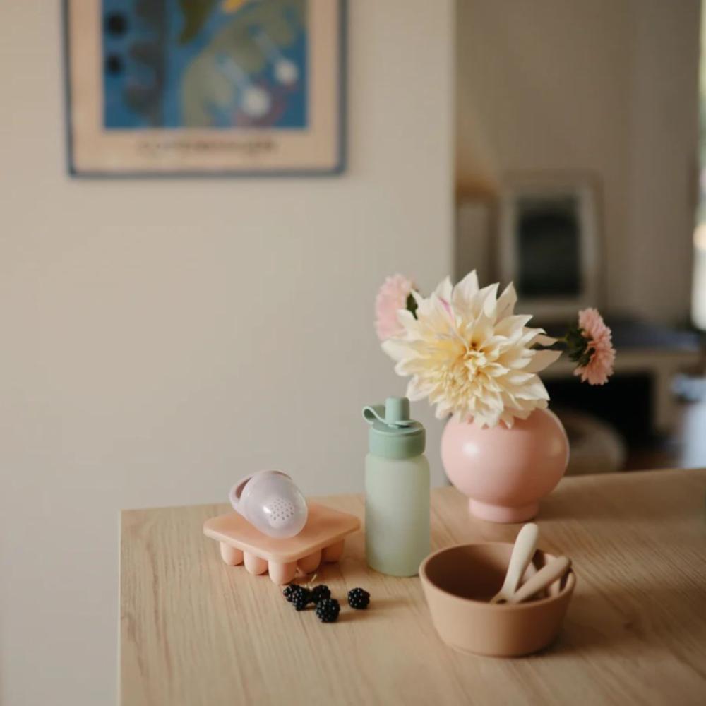 Mushie Silikoninen Sosepussi 2kpl - Cambridge blue