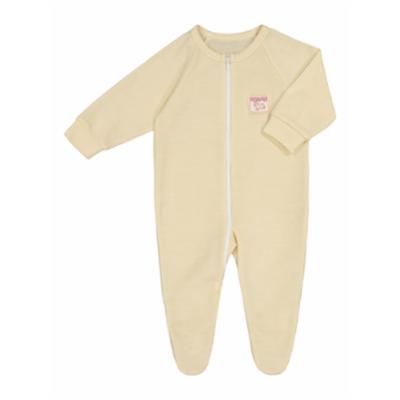 Ruskovilla Merinowool Overalls for Babies - White, size 60 cm