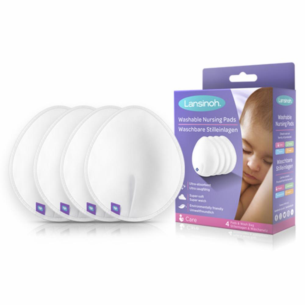 Lansinoh Washable Breast Pads 4 pcs