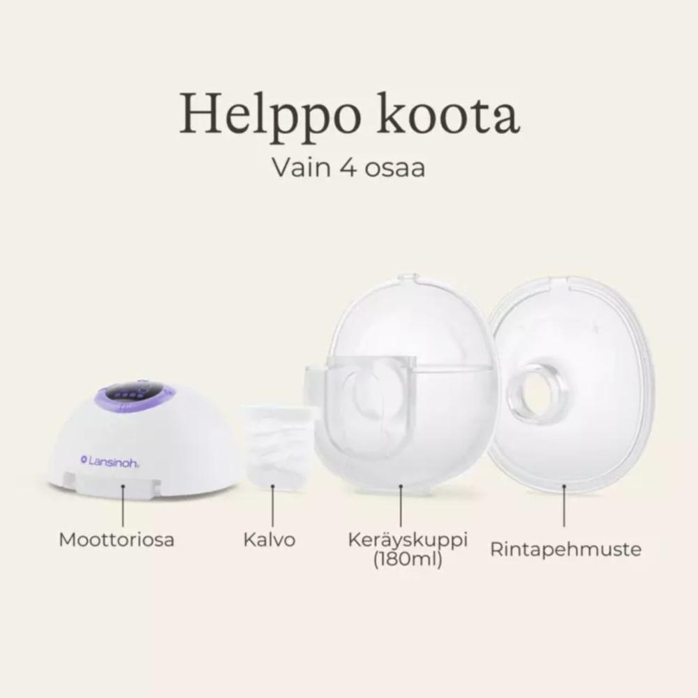 Lansinoh Rintapumppu Wearable double