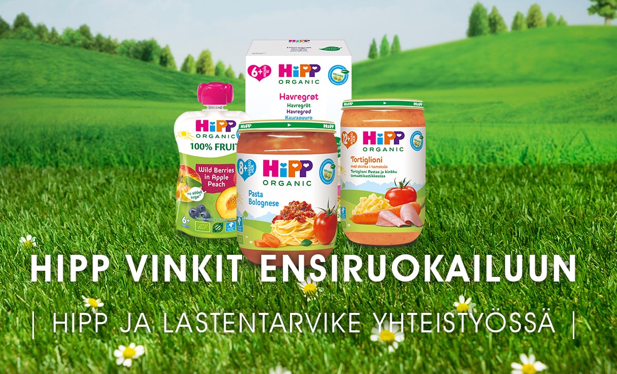 HiPP - Vinkit ensiruokailuun