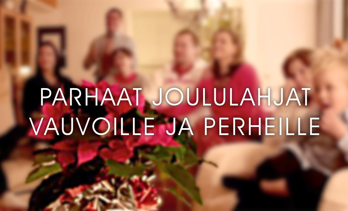 Parhaat joululahjat vauvoille ja perheille