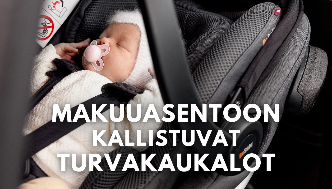 BeSafe Go Beyond turvakaukalo tarjoaa ainutlaatuisen aktiivisen makuuasennon, jossa vauvan asento siirtyy törmäystilanteessa automaattisesti makaavasta asennosta istuvampaan asentoon, jossa vauvan niska on paremmin tuettuna.