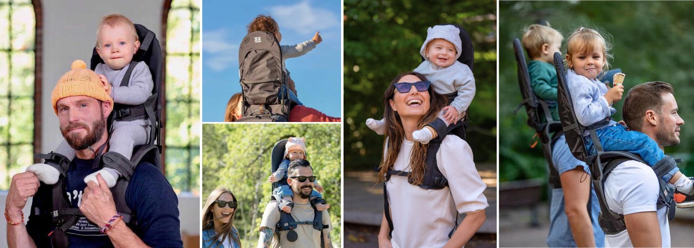 MiniMeis käy moneen reissuun - perheen lomamatkoille, luontoretkille, festareille, huvipuistoon, kaupunkipäiville, tai retkeilyyn.