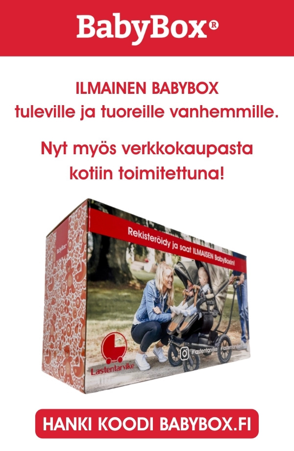 Vauva tulossa tai juuri saapunut? Nappaa ilmainen Babybox-lahja rekisteröitymällä Babybox.fi sivulla