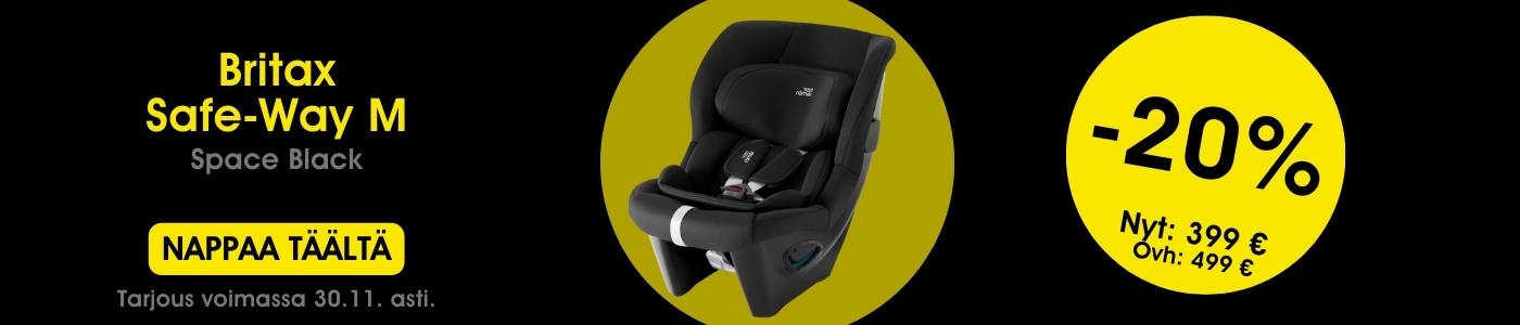 Nappaa Black Month Britax Safe-Way M turvaistuin ale täältä.