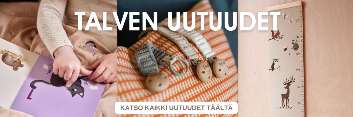 Löydä talven uutuudet täältä, paljon hyviä lahjaideoita nyt valikoimassa.