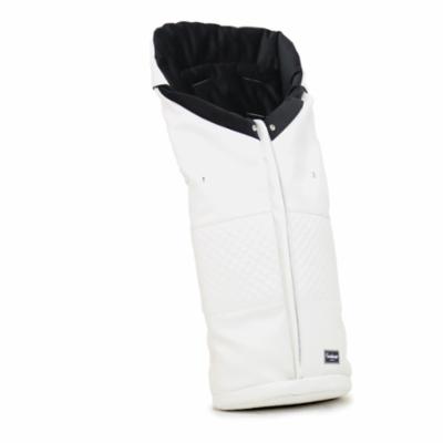 Emmaljunga De Luxe Lämpöpussi - Polar White leatherette