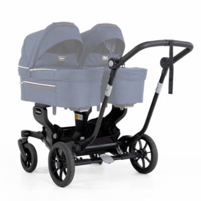 Kaksostenrattaat Emmaljunga NXT Twin Runko MY23 - Black 3.0