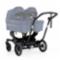 Kaksostenrattaat Emmaljunga NXT Twin Runko MY23 - Black 3.0