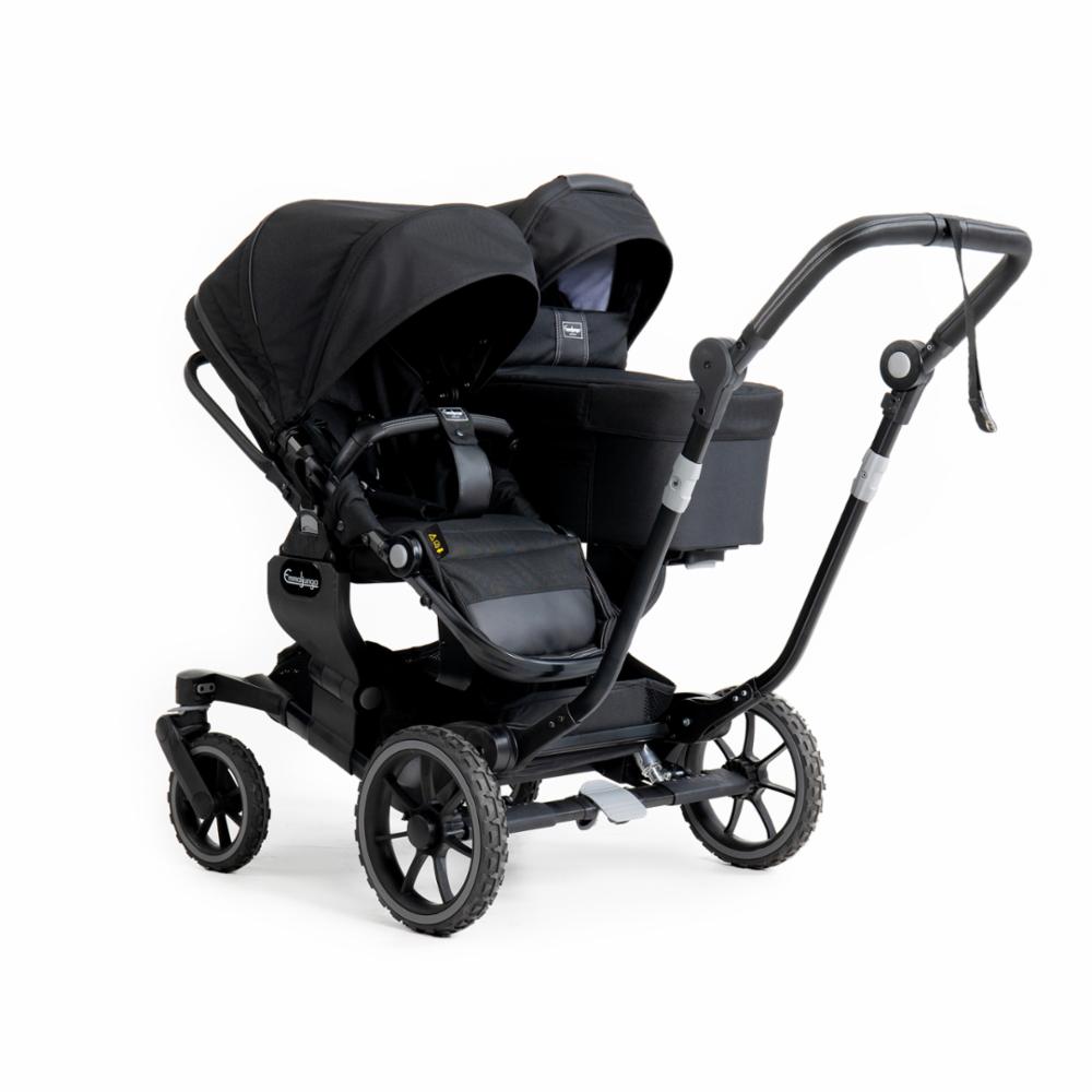 Emmaljunga Twin 735 Runko - Black