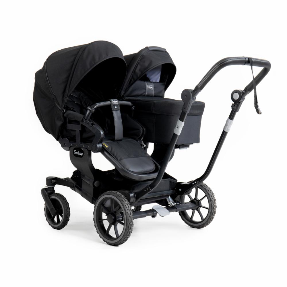 Emmaljunga Twin 735 Runko - Black