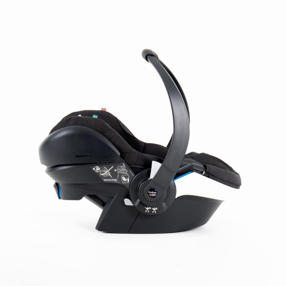 Emmaljunga Izi Go Modular X2 by BeSafe Turvakaukalo - Lounge Black