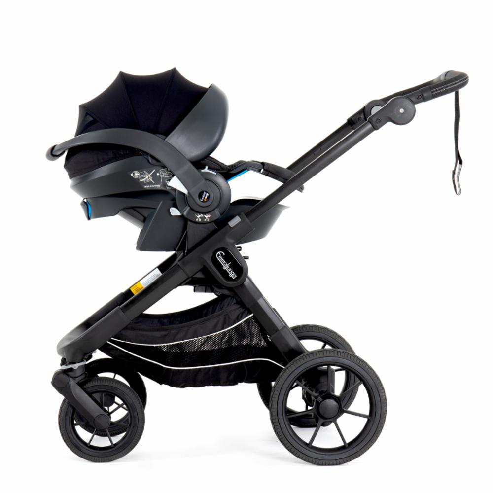 Emmaljunga Izi Go Modular X2 by BeSafe Turvakaukalo - Lounge Black