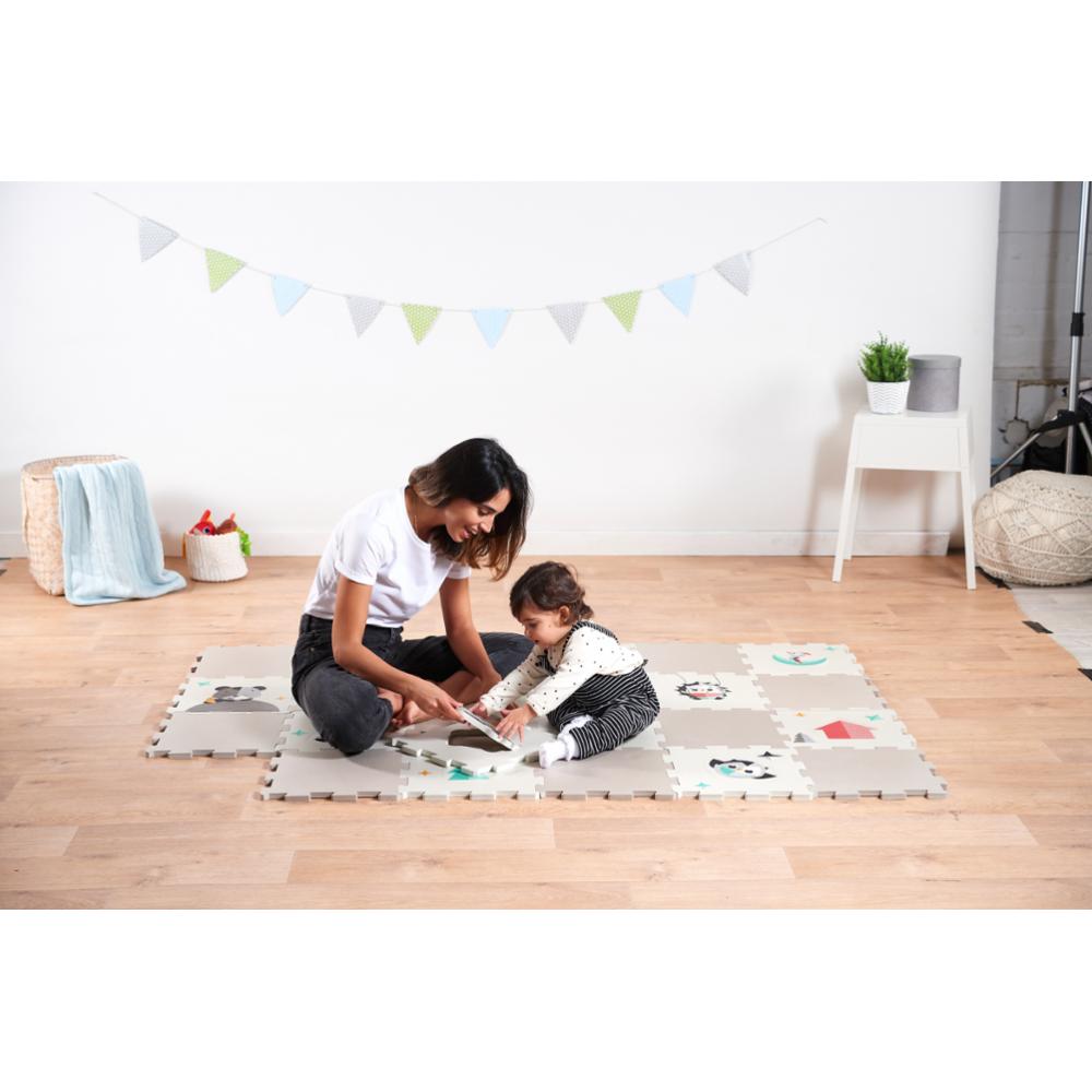 Tiny Love Leikkimatto - Palapeli XL Black&White