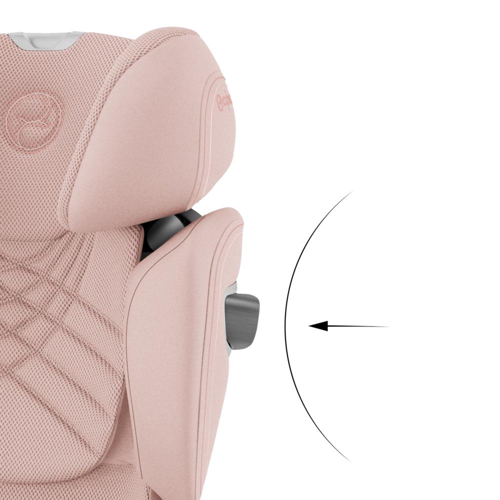 Cybex Solution T I-Fix Plus Turvavyöistuin - Peach Pink