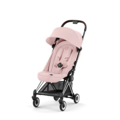 Cybex Coya Matkaratas - Chrome/Peach Pink