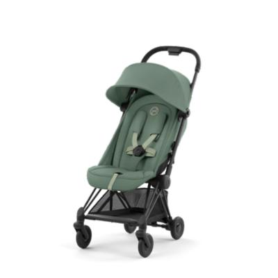 Cybex Coya Matkaratas - matt black/Leaf Green