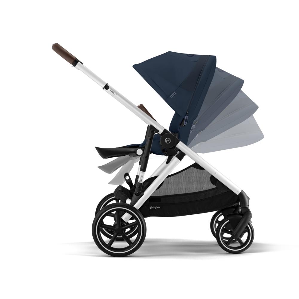 Cybex Gazelle S Rattaat - Silver/Ocean Blue