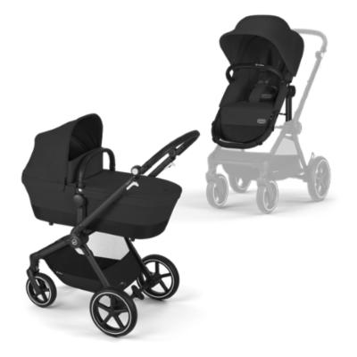 Cybex EOS Lux 2in1 Yhdistelmävaunu BLK - Moon Black