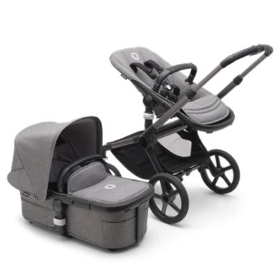 Bugaboo Fox 5 Complete yhdistelmävaunu - Graphite/Grey Melange