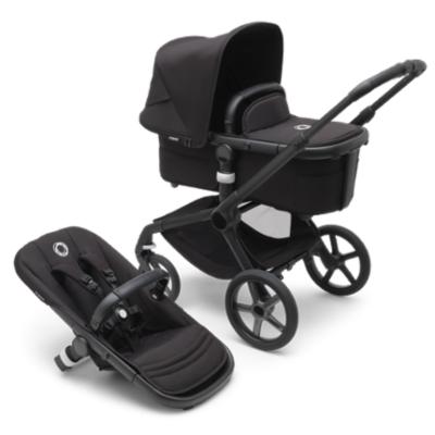 Bugaboo Fox 5 Complete yhdistelmävaunu - Black/Midnight Black