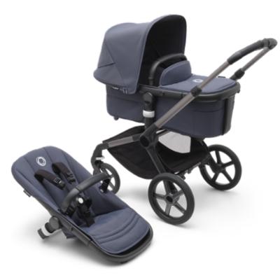 Bugaboo Fox 5 Complete yhdistelmävaunu - Graphite/Stormy Blue