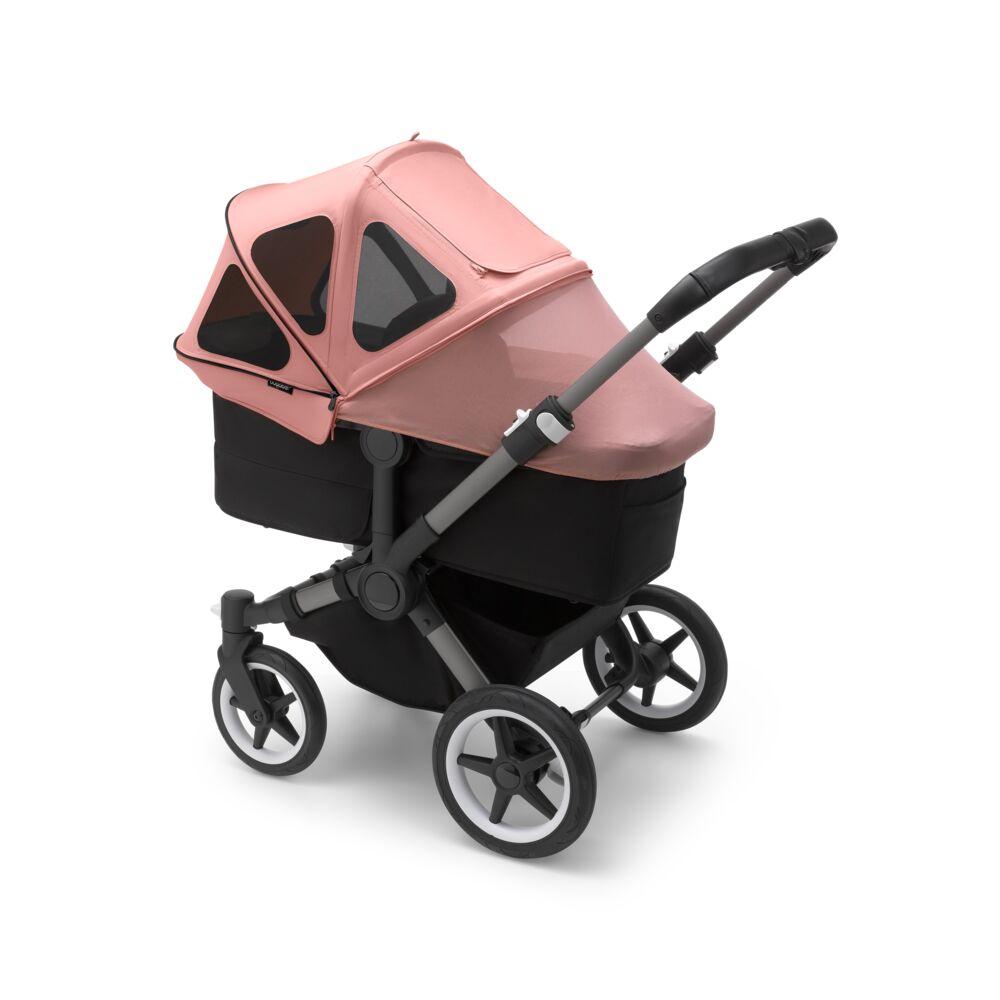 Bugaboo Donkey Breezy Sun Canopy, Morning Pink