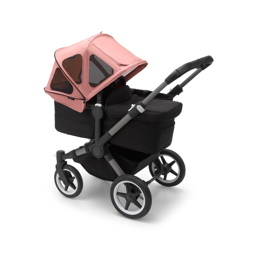 Bugaboo Donkey Breezy Sun Canopy, Morning Pink