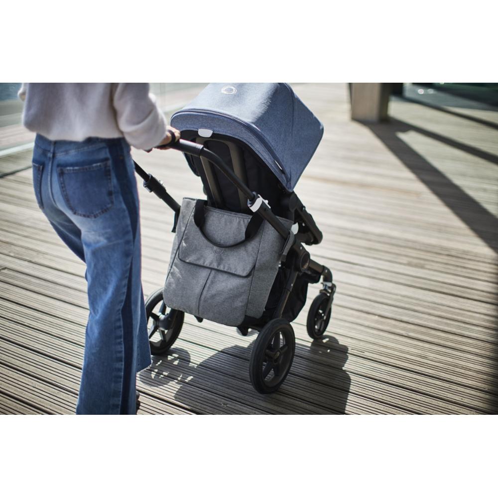 Bugaboo XL-hoitolaukku, Grey Melange