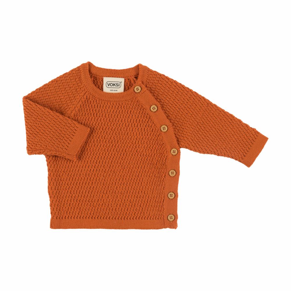 Voksi Honeycomb Villa Paita - Warm Orange - koko 74-80