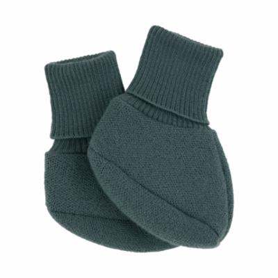 Voksi Double Knit Tossut Merinovilla - Sea Green - koko 0-6m