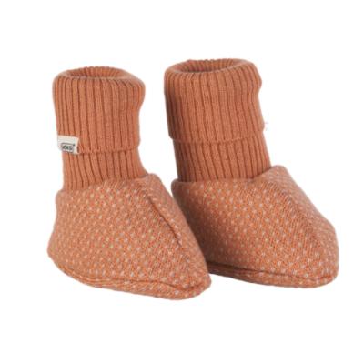 Voksi Double Knit Tossut Merinovilla - Peach - koko 6-12m