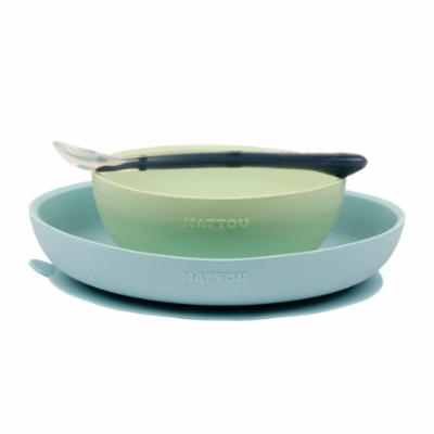 Nattou Lasten astiasto 3 osaa, Light Blue