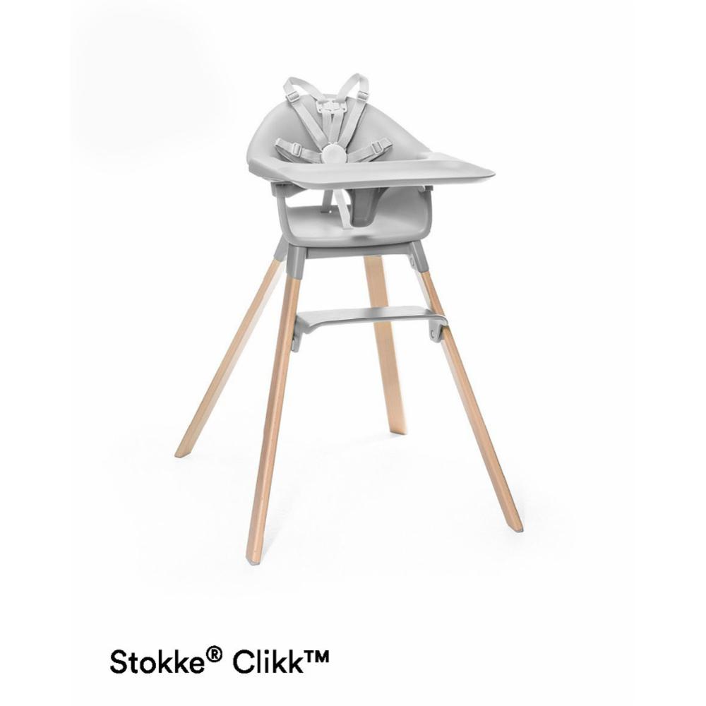 Syöttötuoli Stokke Clikk, Grey