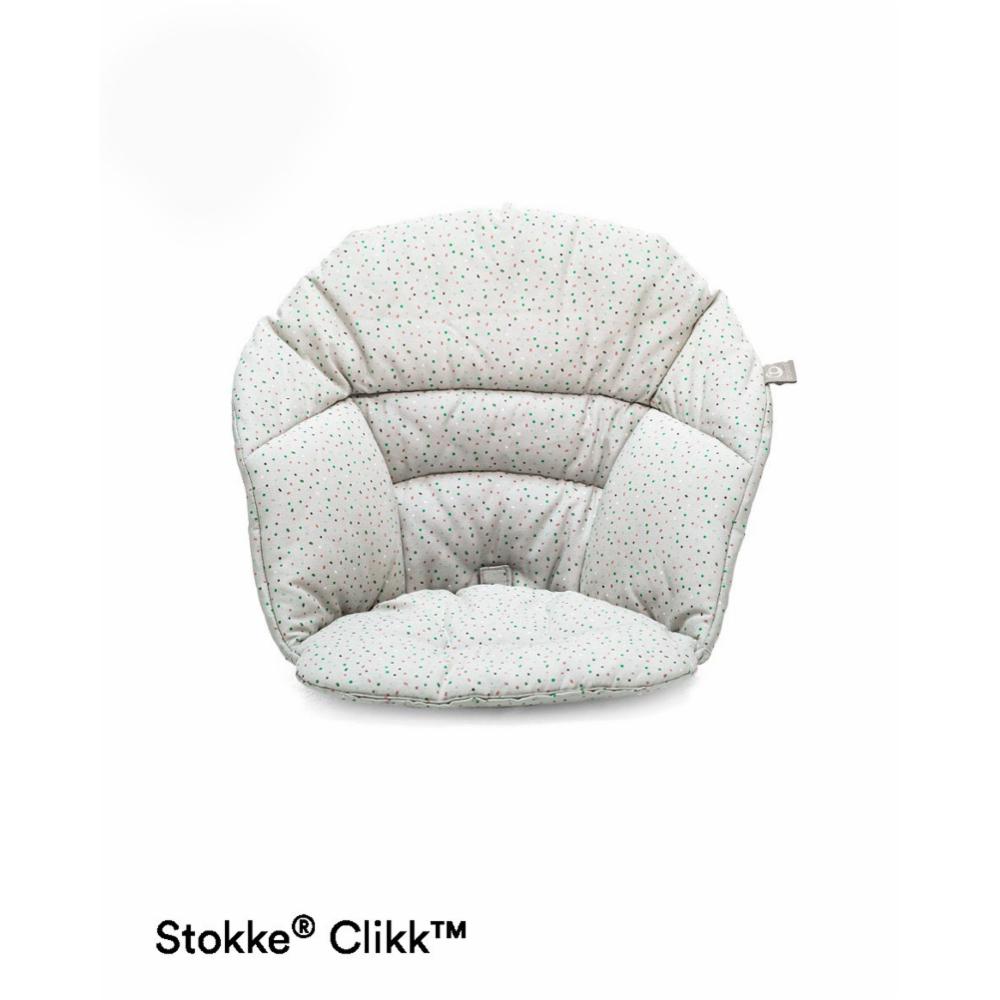 Stokke Clikk Istuinpehmuste - Grey sprinkles