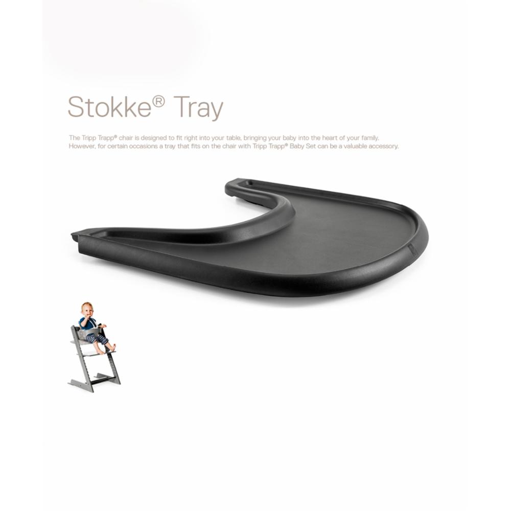 Stokke Tray Tarjotin, black