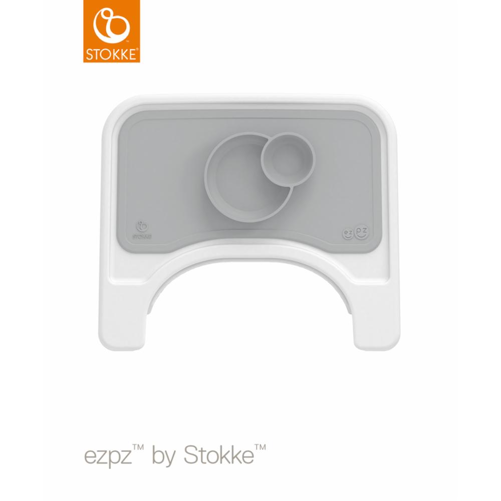 Stokke Ruokailualusta Steps, Harmaa