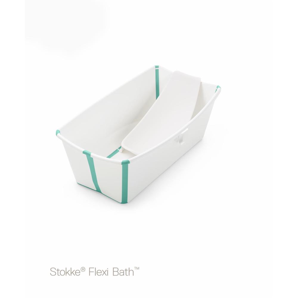 Stokke Flexi Bath Bundle, white aqua