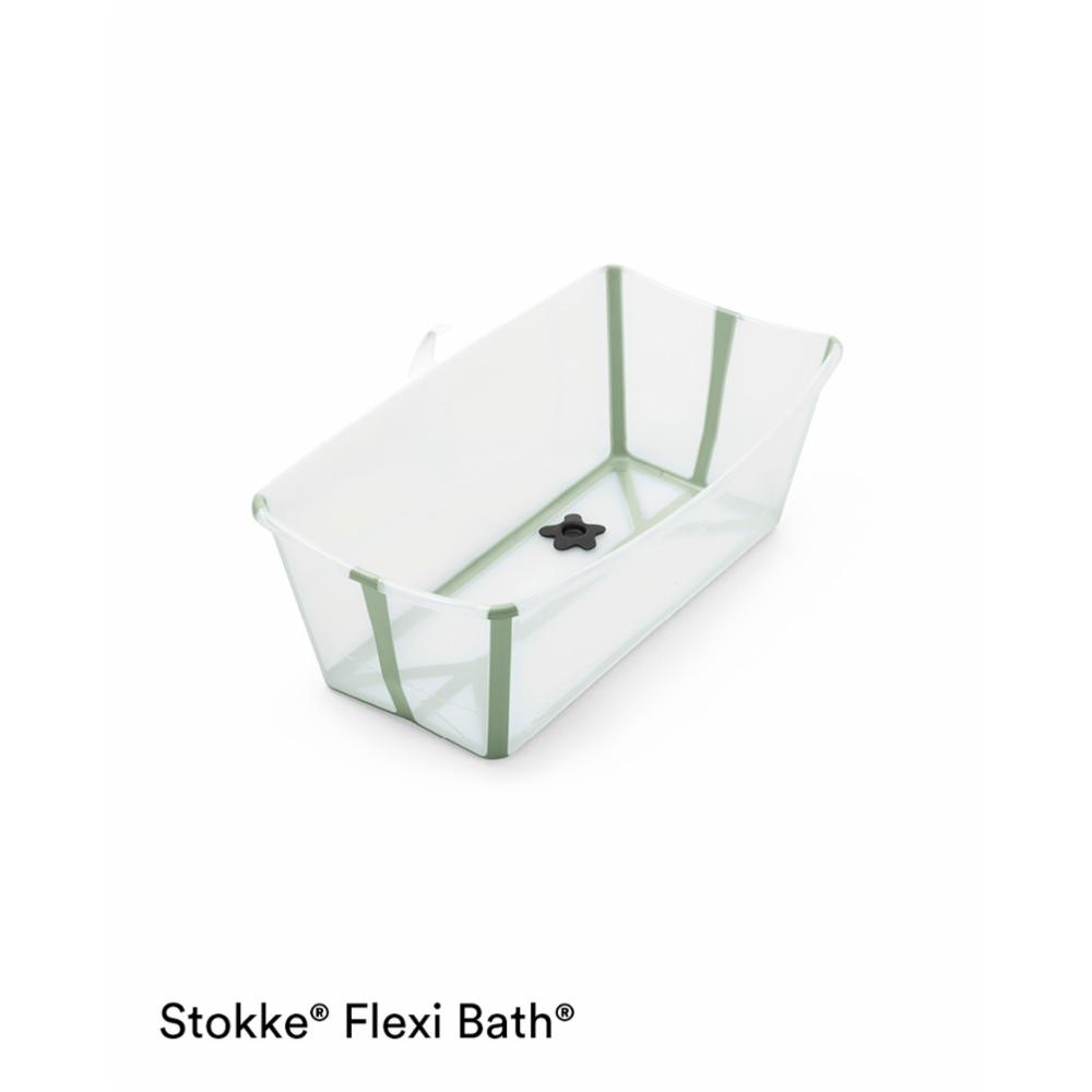 Stokke Flexi Bath Large, Transpar. green