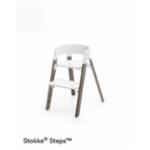Stokke Steps Syöttötuoli, White/hazy grey