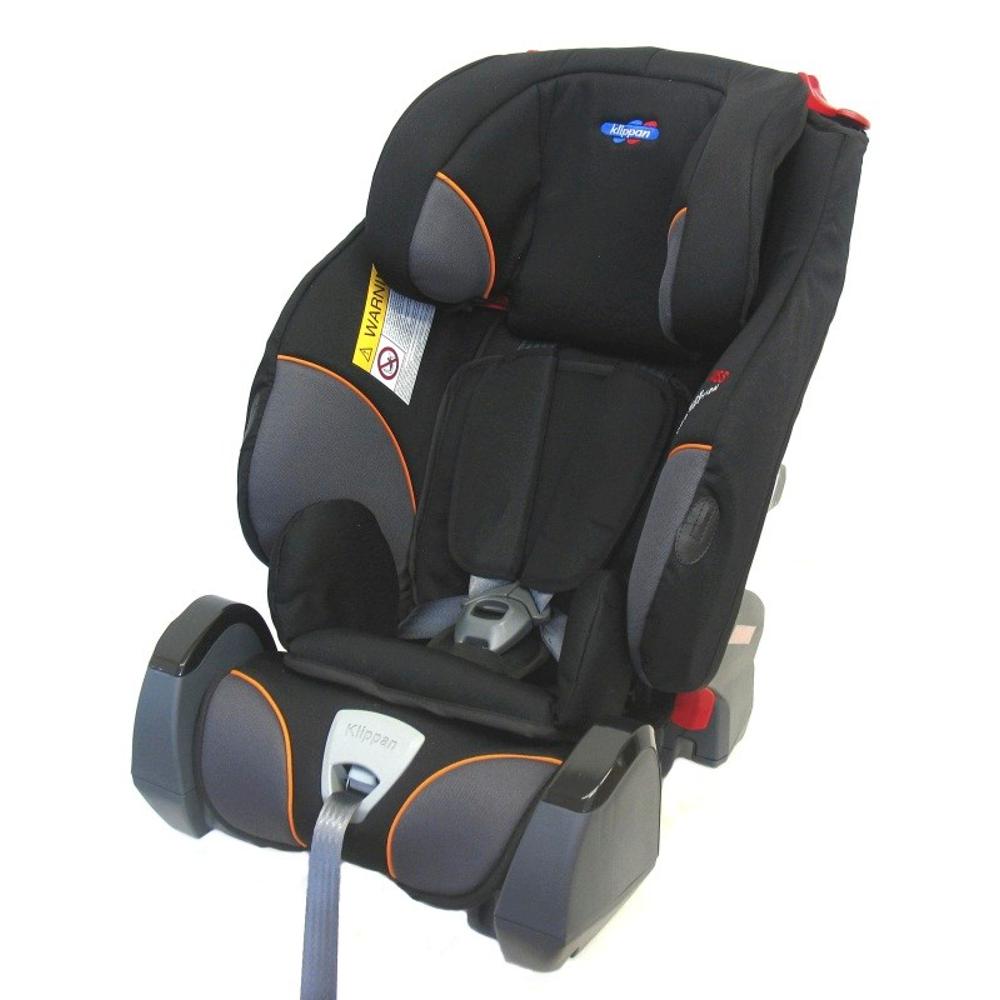 Turvaistuin Klippan Triofix Recline, Black Orange