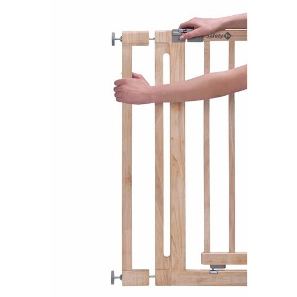Safety 1st 8 cm Jatkopala Easy Close, Natural Wood