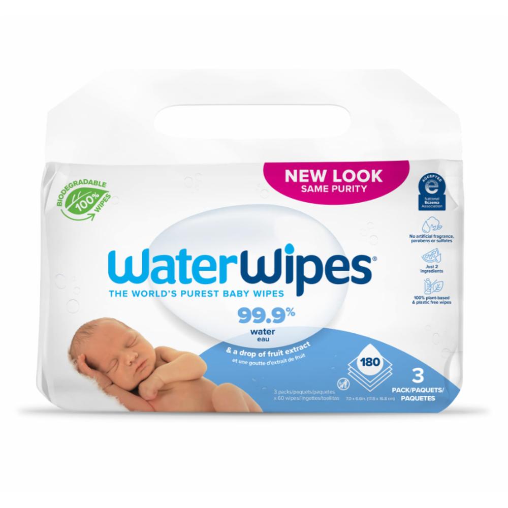 WaterWipes Puhdistuspyyhkeet 3x60kpl