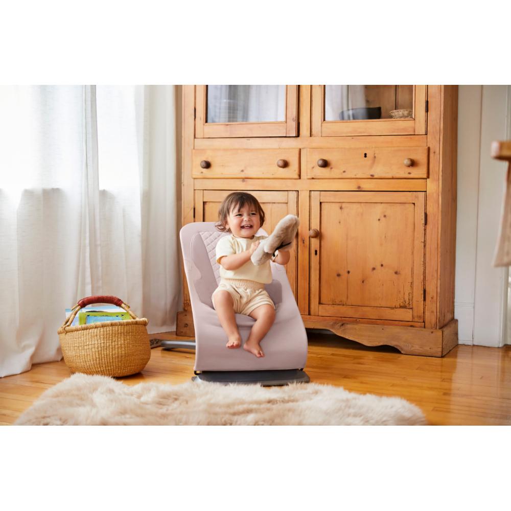 Evolve 3in1 Bouncer sitteri - Blush Pink