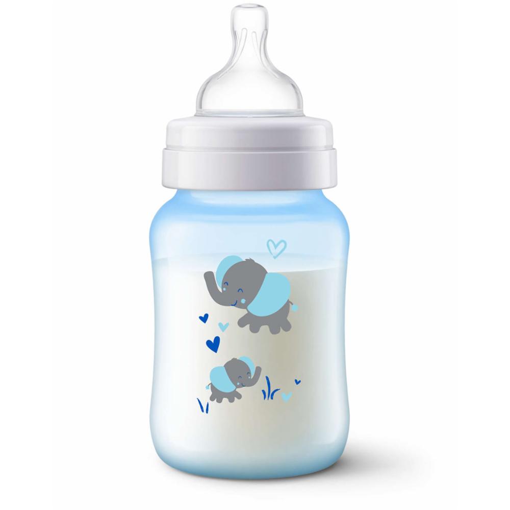 Avent Tuttipullo Anti-colic Deco blue 260ml