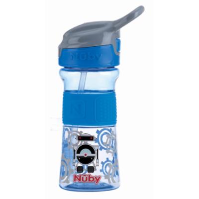 Nuby Flip-it Soft Spout Juomapullo 360ml, SININEN