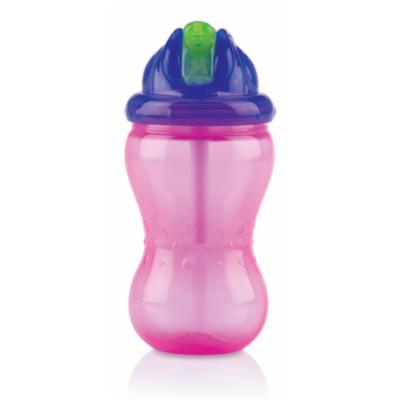 Nuby Flip-it Pillipullo 360ml 12+, PINKKI