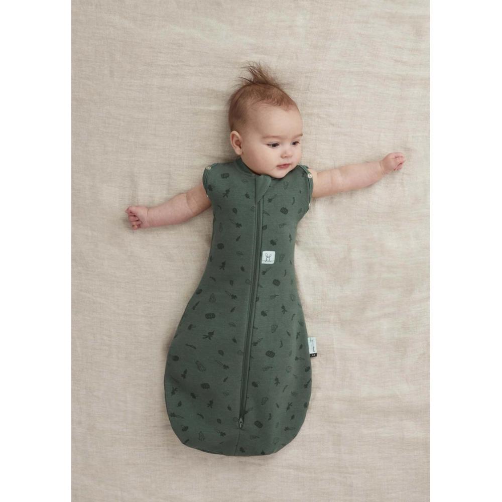 ErgoCocoon Unipussi TOG 1.0 - Veggie patch green LIMITED EDITION - koko 6-12m