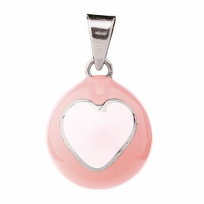 Bola Raskauskoru VK940 Pink white heart